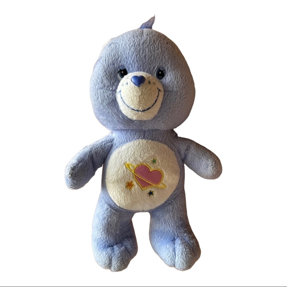 Nanco‎ Care Bears Daydream Plush Teddy Heart Star Blue Adorable Stuffed Animal